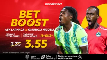 ΑΕΚ-Ομόνοια: Ο τίτλος περνά από την Αρένα με δελεαστικό bet boost!