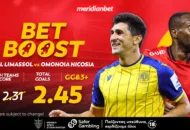 Meridianbet: ΑΕΛ-Ομόνοια | Ντέρμπι που πληρώνει στα γκολ! – Τα μπόνους που εκτοξεύουν την εμπειρία σου!