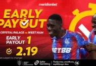 Κρίσταλ Πάλας-Γουέστ Χαμ: Το 2.19 της έδρας και η πρώιμη πληρωμή!