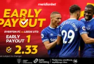 Meridianbet: Έβερτον-Λιντς | Με τη δύναμη της έδρας… – Άρπαξε την ευκαιρία, άρπαξε τα μπόνους!