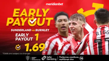 Meridianbet: Σάντερλαντ-Μπέρνλι | Η έδρα μπορεί να «μιλήσει»! – Στοιχηματικά μπόνους με φοβερές ευκαιρίες