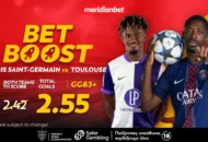 Παρί Σεν Ζερμέν-Τουλούζ: Πληρώνουν τα γκολ με το bet boost!