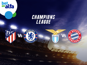 Δράση στο Champions League, με Build & Bet και Cash Out στην Bet on Alfa!