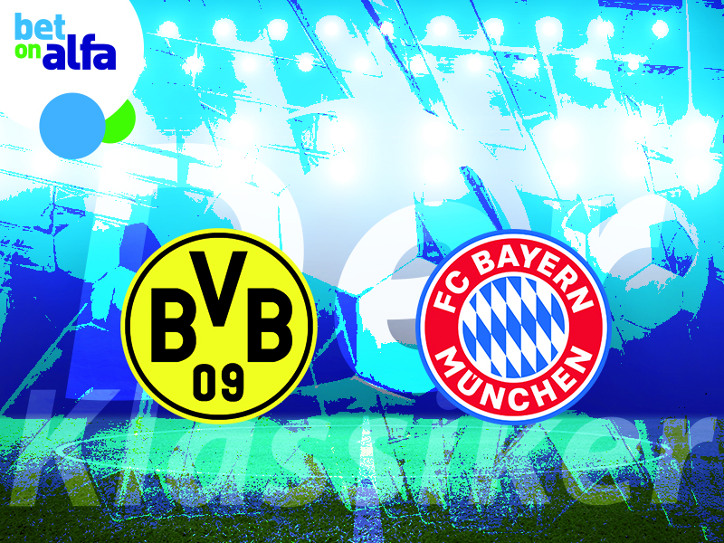 Σούπερ ντέρμπι DORTMUND – BAYERN. Παίξε τώρα στην Bet On Alfa!