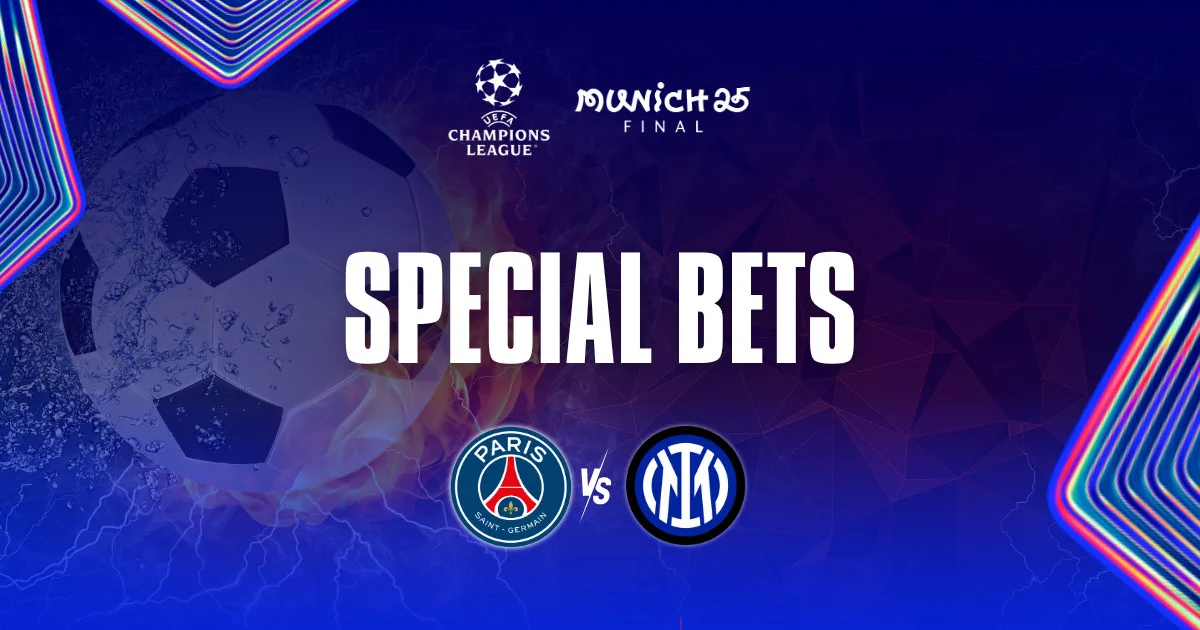 Special Bets Τελικός Champions League: Ψαγμένα μέχρι το 6.20
