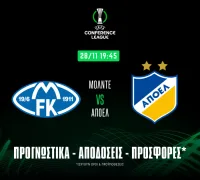 Προγνωστικά Μόλντε – ΑΠΟΕΛ (28/11/24): Οι πιθανότητες του διπλού και τα γκολ