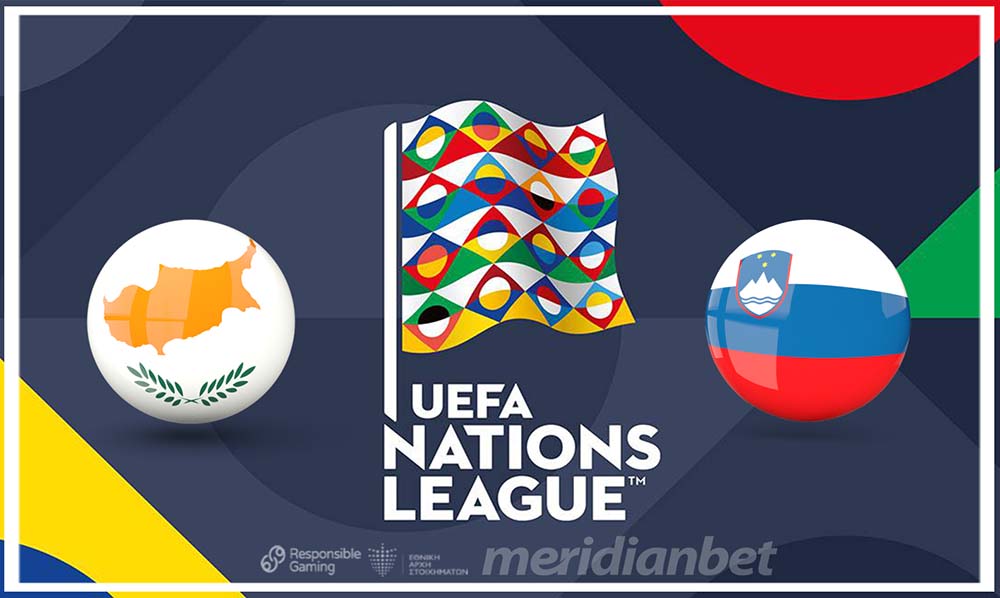 Meridianbet: Να μην χάσει κόντρα στους Σλοβένους η Κύπρος Χ.1 (D.C) απόδοση 1.82