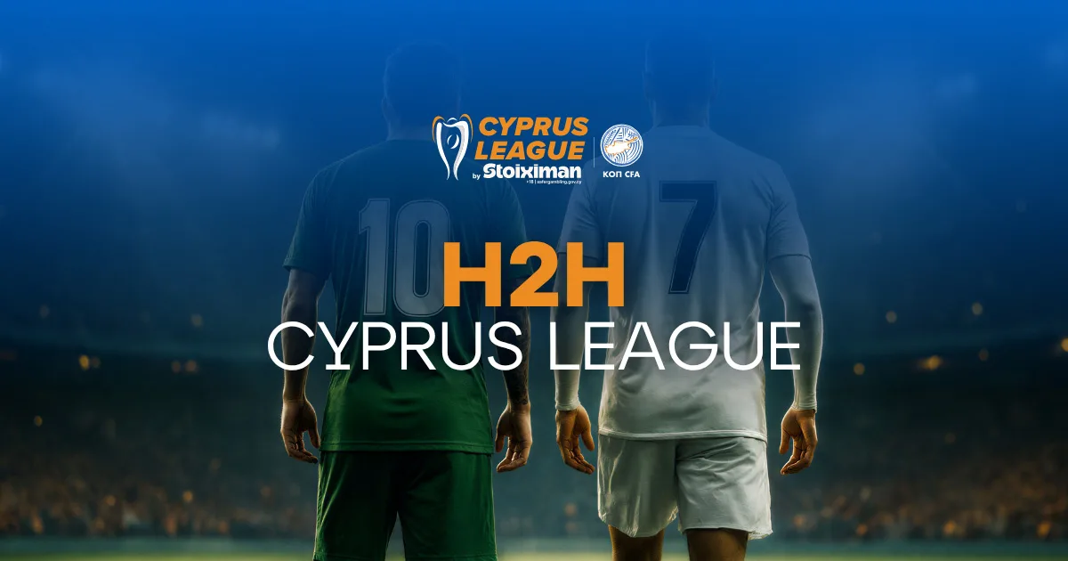 H2H Cyprus League by Stoiximan 2026/27: Όλα τα Head to Head