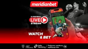 E-Football live streaming: Άλλη διάσταση στοιχηματισμού σε ένα διαφορετικό κόσμο - Μοναδικές αποδόσεις μόνο στην Meridianbet!