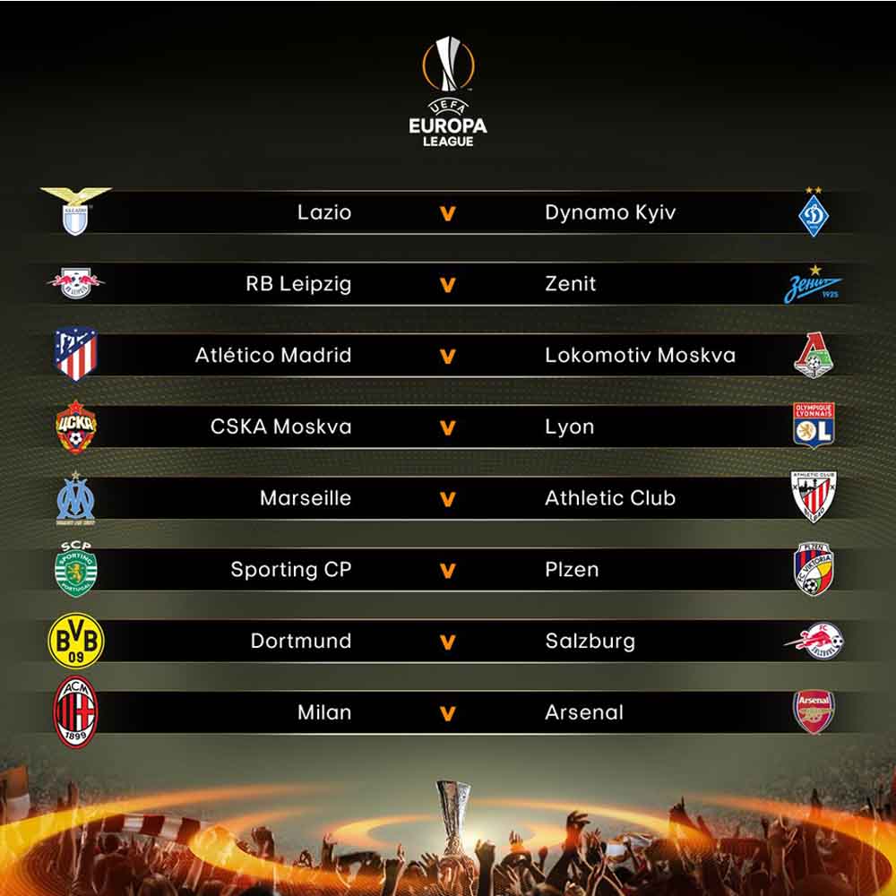 Betonalfa: Europa league φάση των «16»