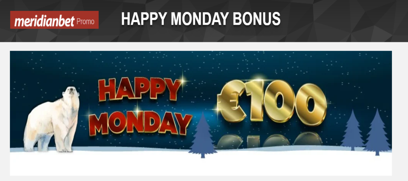 Meridianbet: Νέο μπόνους ΑΠΟΚΛΕΙΣΤΙΚΑ για σήμερα 27.12