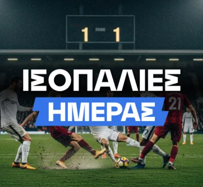 Λεπτές ισορροπίες, πιθανή ισοπαλία στο ντέρμπι!