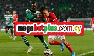 Μεγάλο ντέρμπι Μπενφίκα-Σπόρτινγκ στην Megabet Plus με τις καλύτερες αποδόσεις!