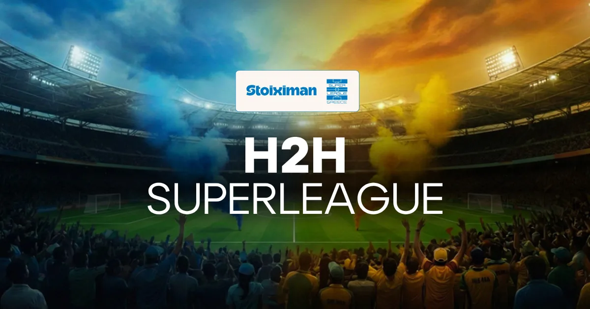 Super League: Οι H2H αποδόσεις για τις μονομαχίες των Big 5